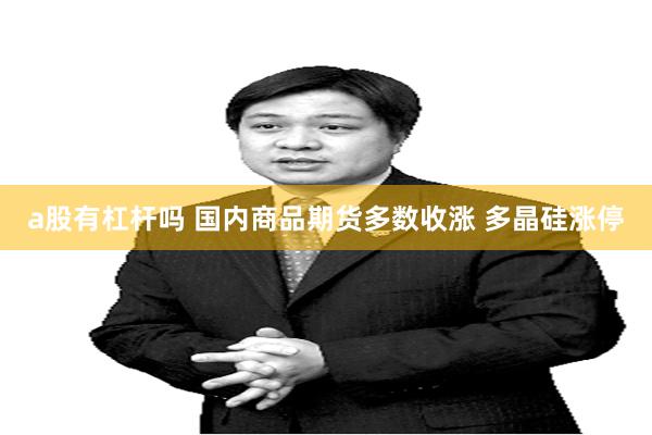 a股有杠杆吗 国内商品期货多数收涨 多晶硅涨停