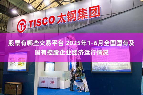 股票有哪些交易平台 2025年1-6月全国国有及国有控股企业经济运行情况